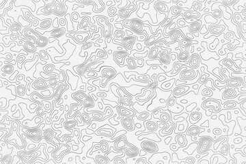 Abstract Topographic Contour Map Lines Texture Background © DesignBine