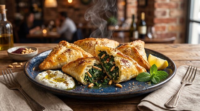 Levantine Fatayer Baked Savory P