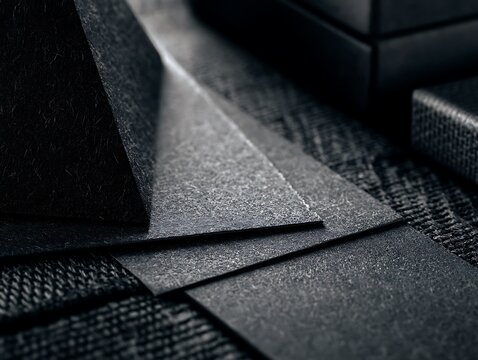 black foam sheets and blocks for soundproofing