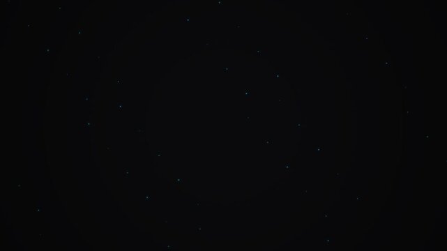 A constellation of bright stars scattered across a deep black night sky