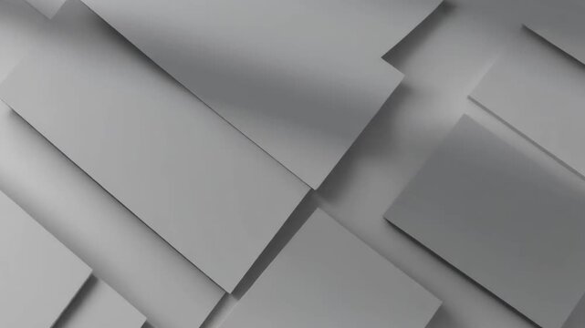 Abstract metallic geometric background with 3D cube pattern and futuristic digital texture design for business wallpaper and technology backdrop
