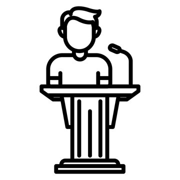Guest Speaker Icon
