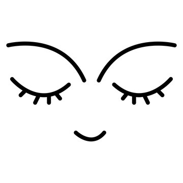 Sleepy Eyes Icon