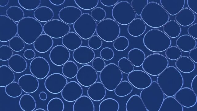 Abstract blue circular pattern with subtle light effects and smooth transitions