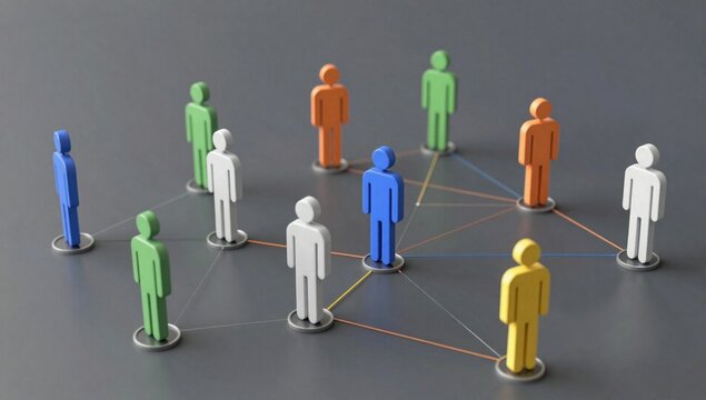social network concept