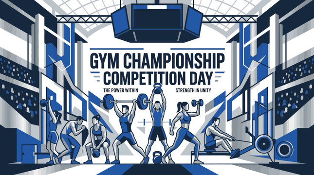 Gym Championship Competition Day A Powerful Display of Athleticism and Unity