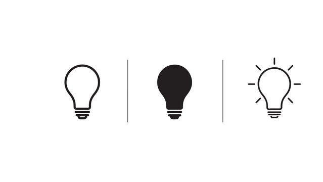 Idea progression and enlightenment icon pack