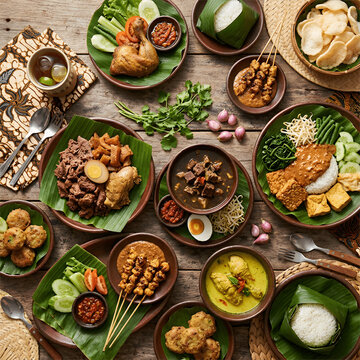 traditional jawa food in Indonesia