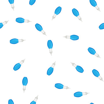 pattern muscus nasal aspirator cartoon. muscus nasal aspirator sign vector