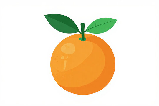Lush Orange Fruit Leaves Capturing Morning Dewdrops Against a Backdrop of Rich Greenery, Evoking Freshness and Vitality