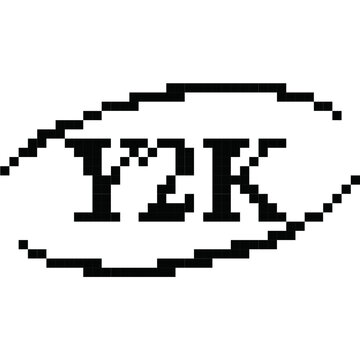 Y2K pixel art icon
