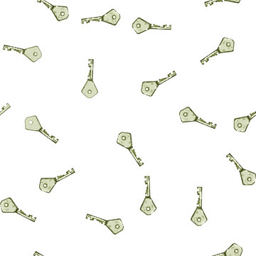 pattern symbol key cartoon. house car, simple access, password safe symbol key sign vector