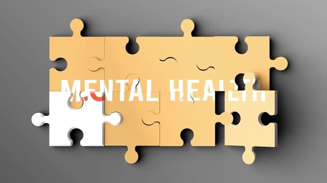 Counseling and mental health cause and effect relationship - when many parts of a Counseling puzzle come together, they create Mental Health at the same time.