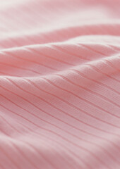 Fototapeta premium Pink Knit Fabric Ribbed Macro Background