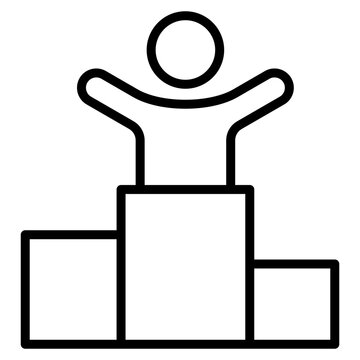 Competition Icon Element For Design
