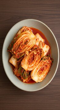 Crimson Embrace of Napa Cabbage