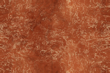 Fototapeta premium Terracotta breccia marble seamless texture — rich earthy strata stone