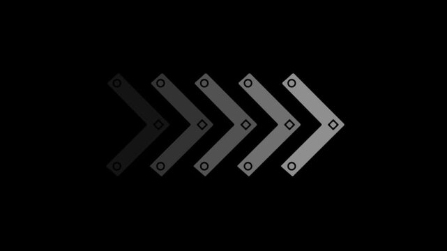 white circle hole on triangle joined line 90-degree web icon
