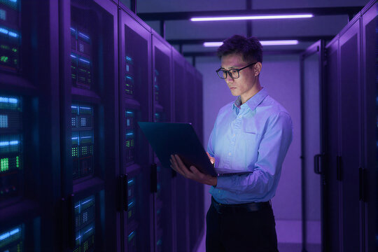 IT Engineer in Server Room
