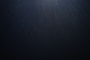 Obraz premium Light effect on black background, light from rays, light gradient on black, blurred background