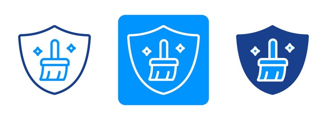 Clean Icon In Dual Tone Style © Naba