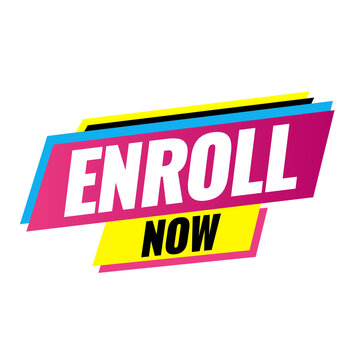Enroll Now PNG, Join the Course, Enroll Today, Student Registration, Education Button