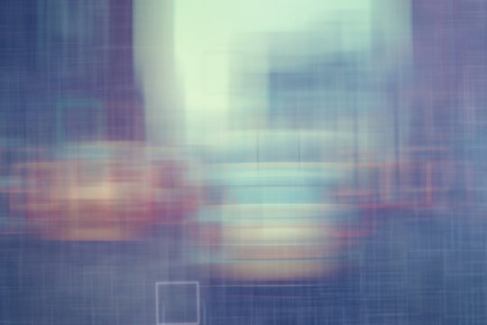 multicolored abstract network background / modern technological background, abstraction blurred unusual concept speed