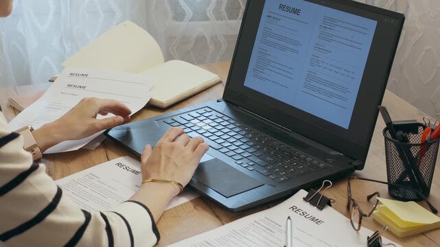 Professional CV Correction and Job Application Feedback Process