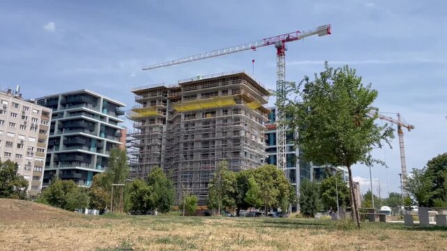 Budapest &Oacute;buda 20260717 building under construction