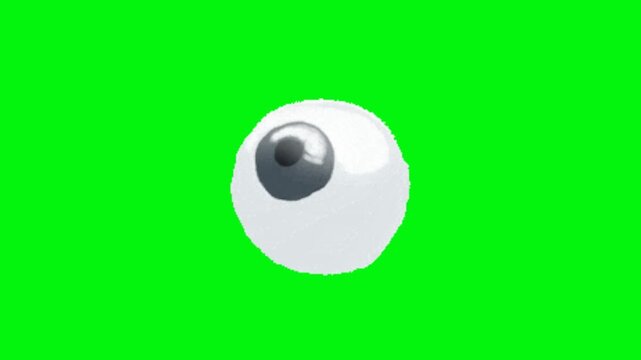 One Eye Chroma Key Animation Screen