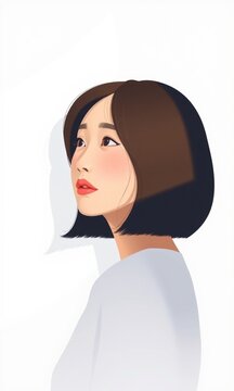 Serene Portrait Reflections
