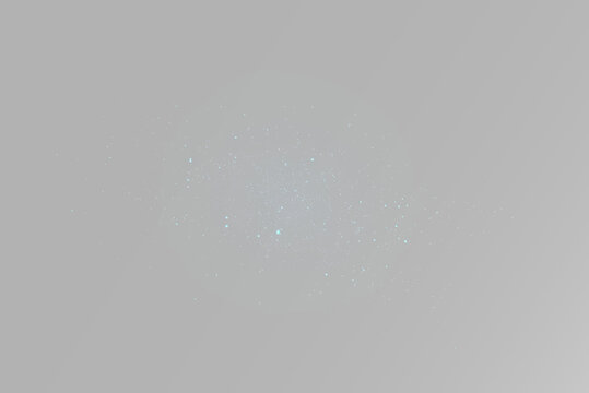 Glitter blue dust with scattered luminous particles and delicate sparkle effect png