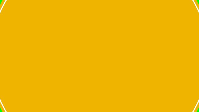 Abstract geometric background with a vibrant yellow color and subtle green accents.