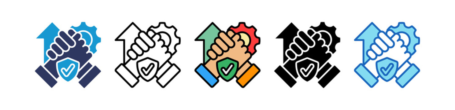 Trustworthiness Growth multiple icon