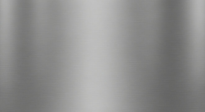Brushed stainless steel texture close-up, metallic background, industrial material surface