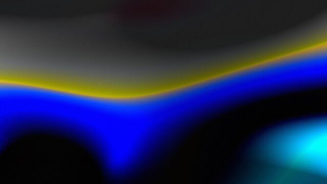 Vibrant blue and yellow abstract gradient background with smooth light waves for modern tech concepts, digital art, and dynamic event promotion