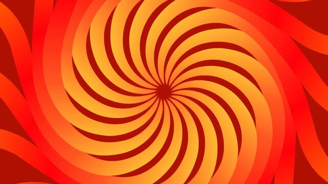 beautiful colorful rotating spiral with beautiful color gradient