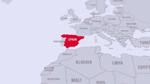 Spain Map