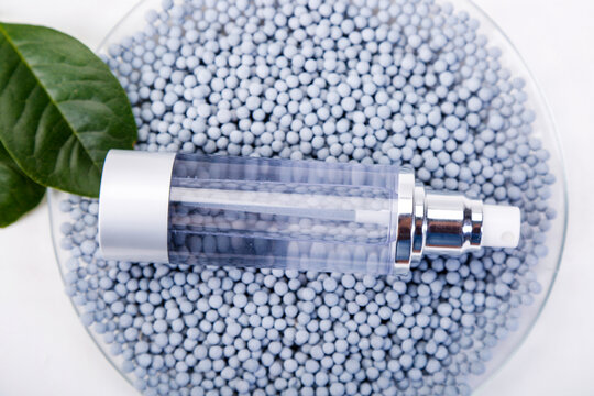 spray bottle and filter beads
