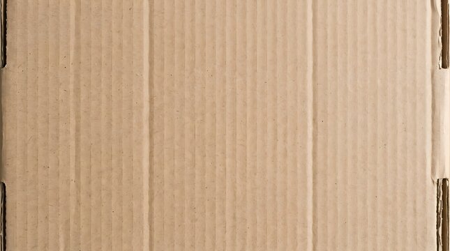 Clean cardboard texture with subtle vertical flute lines