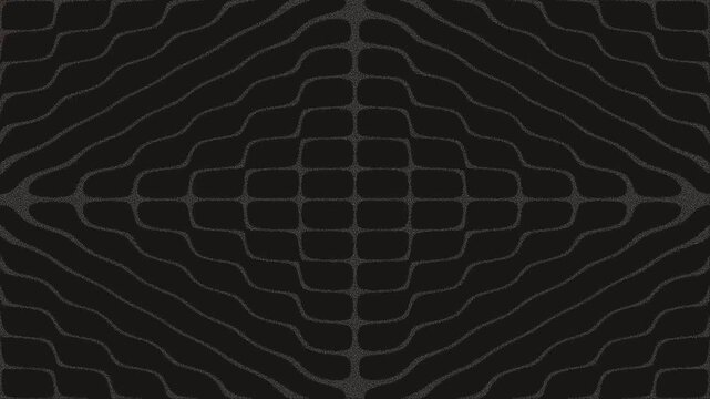 kinetic chladni resonance patterns 2d