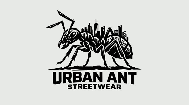 Urban Ant Streetwear Logo Design.