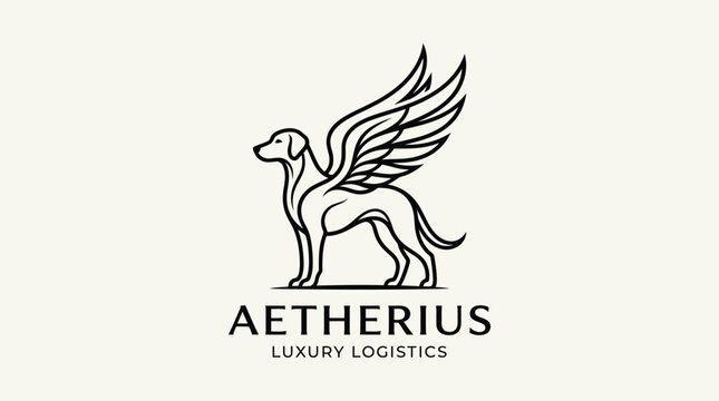 Winged Griffin Luxury Logistics Brand.