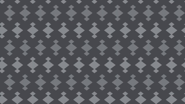 Gray japanese matsukawabishi stepped diamond pattern scrolling, traditional seamless loop background