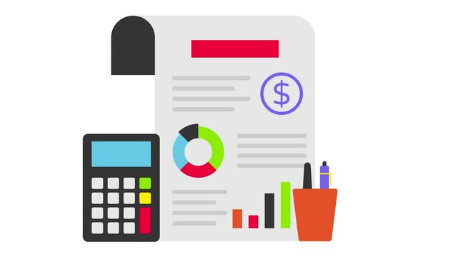 determine worst case scenario animation, operational potential costs animated video, Business Finance clip, Treasury and Capital Budget footage, Financial Planning and Control motion graphics