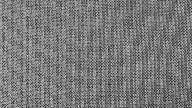 Close-up texture of Gray chenille upholstery fabric