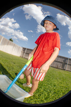 Summer Child Fisheye
