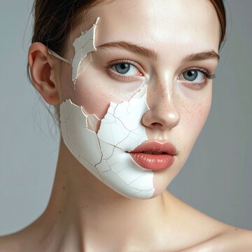 Broken mask