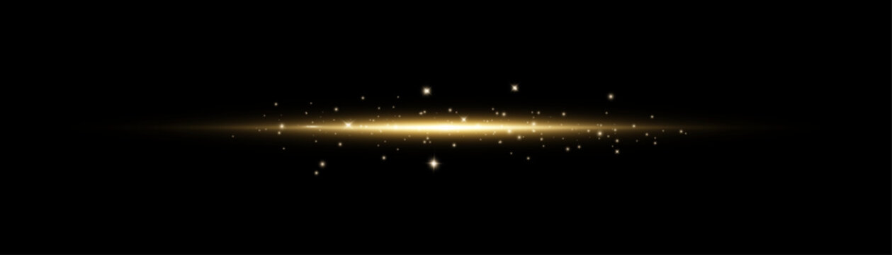 Glowing Neon Motion Lines and Light Blue Abstract Trails. Shine Effect with Starburst, Sunshine Beam, Glow and Isolated Transparent Light Overlay for Futuristic