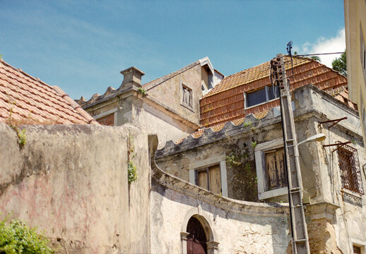 Weathered Lisbon Roofs
